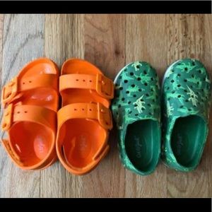 Cat and Jack shoes size 5 toddler TWO PAIR